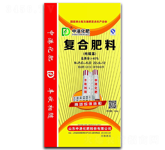 復(fù)合肥料22-6-12-中港化肥