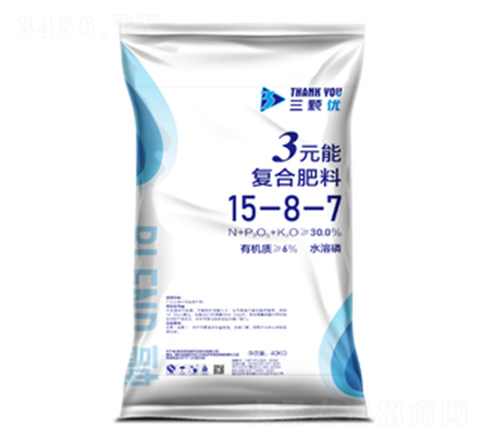3元能復合肥料15-8-7-三顆優(yōu)-佳瑪馳