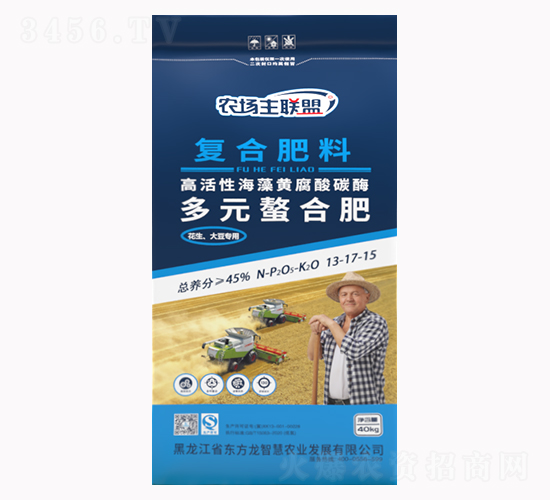 40kgèŠ±ç”Ÿå¤§è±†å°ˆç”¨å¤šå…ƒèž¯åˆå¾©åˆè‚¥æ–™13-17-15-æ±æ–¹é¾