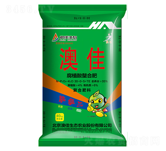 腐植酸螯合肥30-0-5+TE-澳佳生態(tài)