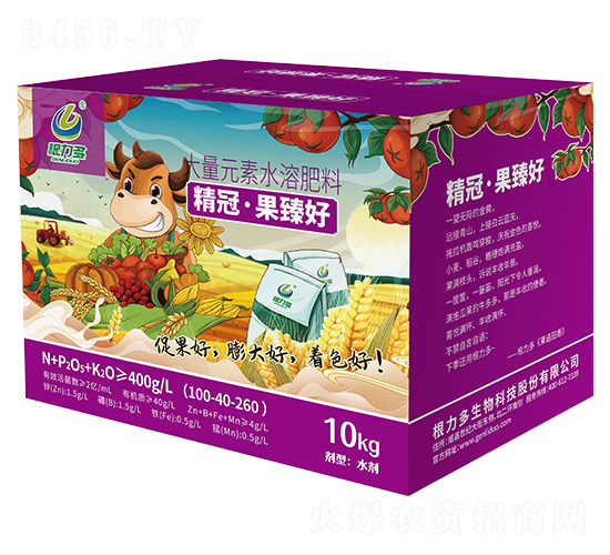 å¤§é‡å…ƒç´ æ°´æº¶è‚¥æ–™-ç²¾å† Â·æžœè‡»å¥½-æ˜¥èŠ±ç§‹å¯¦(shÃ­)-æ ¹åŠ›å¤š