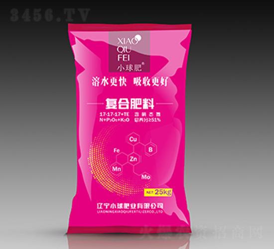純硫酸鉀型復(fù)合肥料17-17-17+TE-小球肥