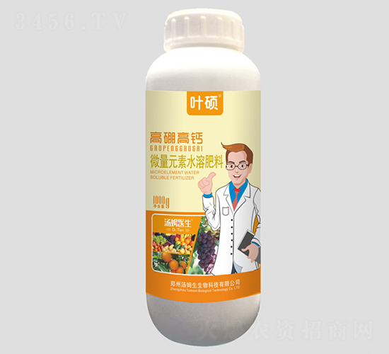 高硼高鈣微量元素水溶肥料-葉碩-湯姆生生物