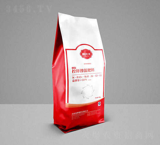 玉米專用控釋摻混肥料26-12-13-撒慶豐-綠野肥料