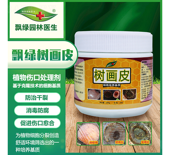 樹畫皮-飄綠