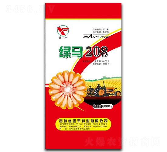 綠馬208-玉米種子-譽豐種業(yè)