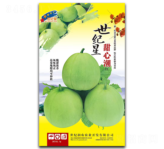世紀(jì)星甜心潮-甜瓜種子-華一種業(yè)