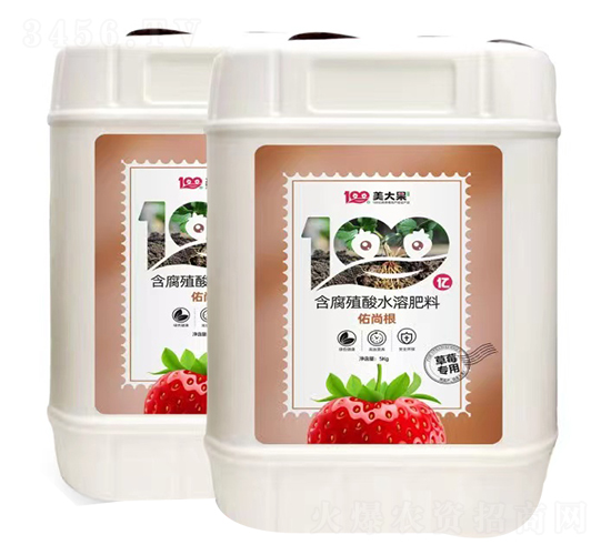 草莓專用含腐植酸水溶肥料-佑尚根-韓友生物