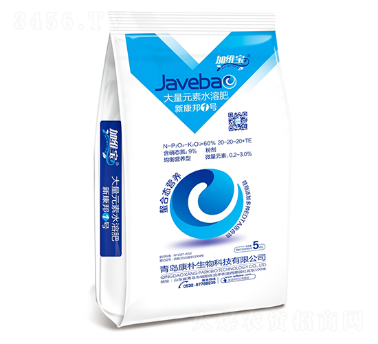均衡營養(yǎng)型大量元素水溶肥料20-20-20+TE-康樸生物