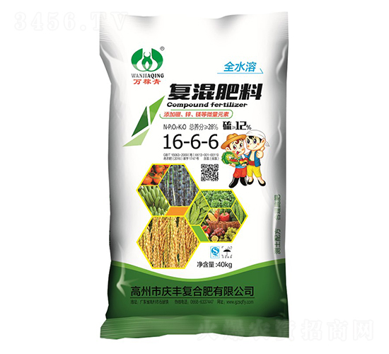 復(fù)混肥料16-6-6-萬稼青-慶豐