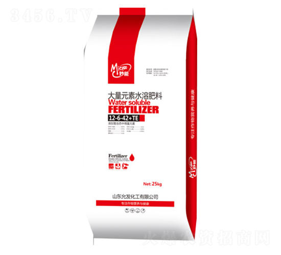 å¤§é‡å…ƒç´ æ°´æº¶è‚¥æ–™12-6-42+TE-å¦™èƒ½ç”Ÿç‰©