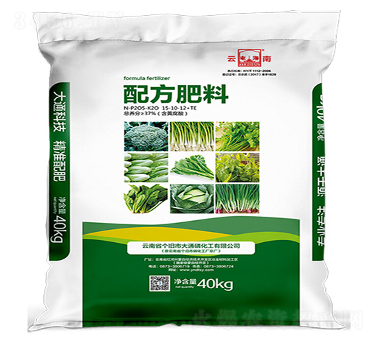 配方肥料15-10-12+TE-大通磷化工