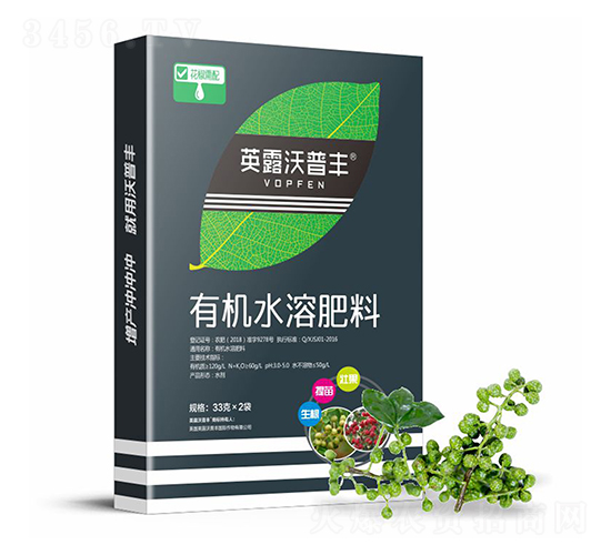花椒需配有機水溶肥料（盒）-英露沃普豐