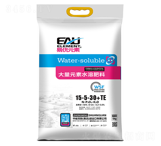 å¤§é‡å…ƒç´ æ°´æº¶è‚¥æ–™15-5-30+TE-æ˜“å„ª(yÅu)å…ƒç´ -ä¸­èƒ½é›™è¯(liÃ¡n)