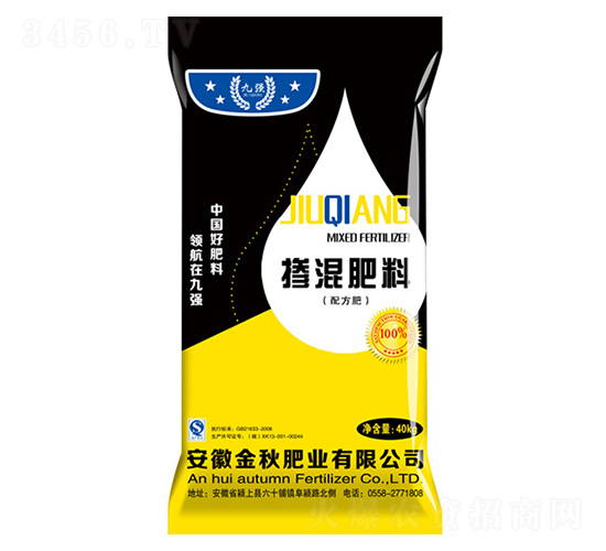 硫酸鉀型配方摻混肥料15-15-15-九強(qiáng)-金秋肥業(yè)