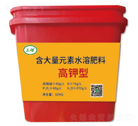 高鉀型含大量元素水溶肥料-三稞-公略生物