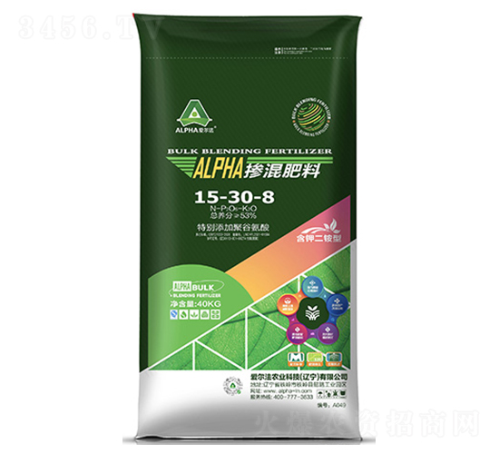 摻混肥料15-30-8-愛爾法