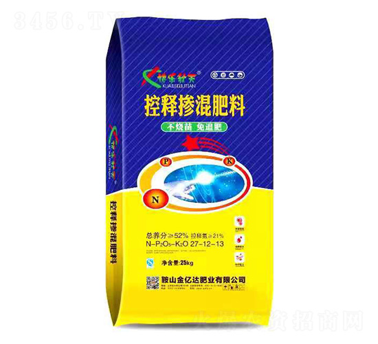 控釋摻混肥料27-12-13-快樂秋天-金億達(dá)肥業(yè)