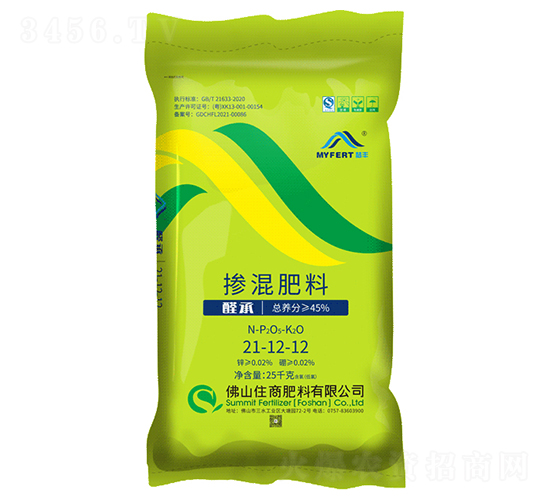 醛承摻混肥料21-12-12-夢豐-住商肥料