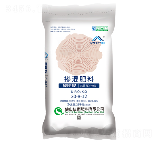 醛能桉摻混肥料20-8-12-夢豐-住商肥料