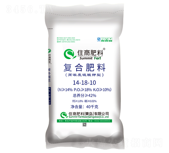 脲醛緩釋復(fù)合肥料（硫酸鉀型）14-18-10-住商肥料