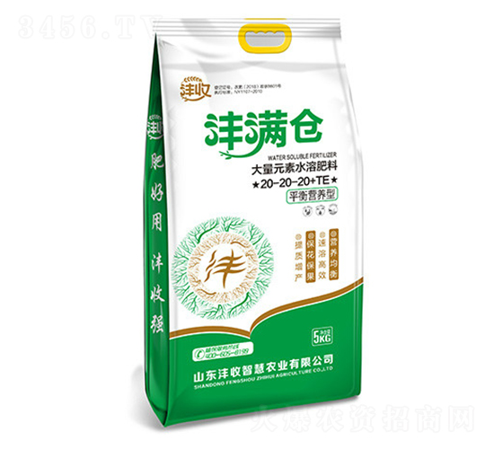 平衡營(yíng)養(yǎng)型大量元素水溶肥20-20-20+TE-灃滿倉(cāng)-灃收