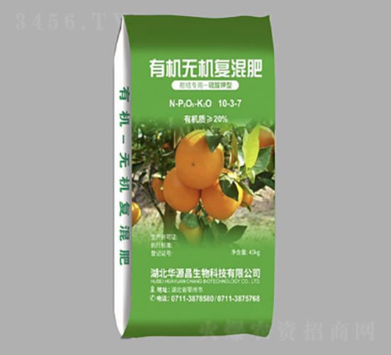 æŸ‘æ©˜å°ˆç”¨è‚¥æœ‰æ©Ÿ(jÄ«)ç„¡(wÃº)æ©Ÿ(jÄ«)å¾©(fÃ¹)æ··è‚¥10-3-7-è¯æº