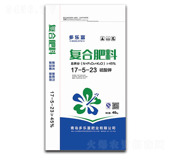 硫酸鉀復(fù)合肥料17-5-23-多樂(lè)富