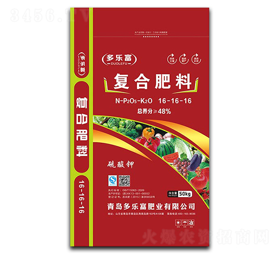 å¾©(fÃ¹)åˆè‚¥æ–™16-16-16-å¤šæ¨‚å¯Œ