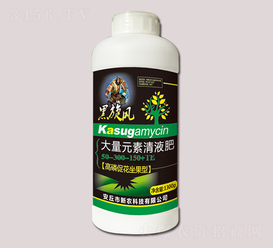 1300g大量元素清液肥50-300-150+TE-黑旋風-新農(nóng)