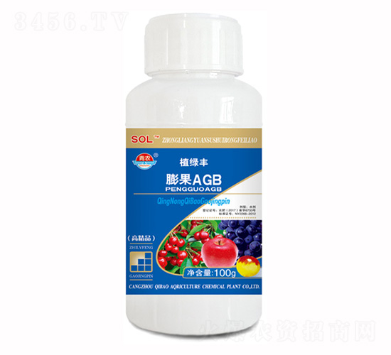 100å…‹å¾®é‡å…ƒç´ æ°´æº¶è‚¥æ–™-æ¤ç¶ è±-è†¨æžœAGB-å¥‡å¯¶