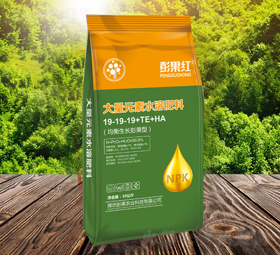 大量元素水溶肥料19-19-19+TE+HA-彭果紅