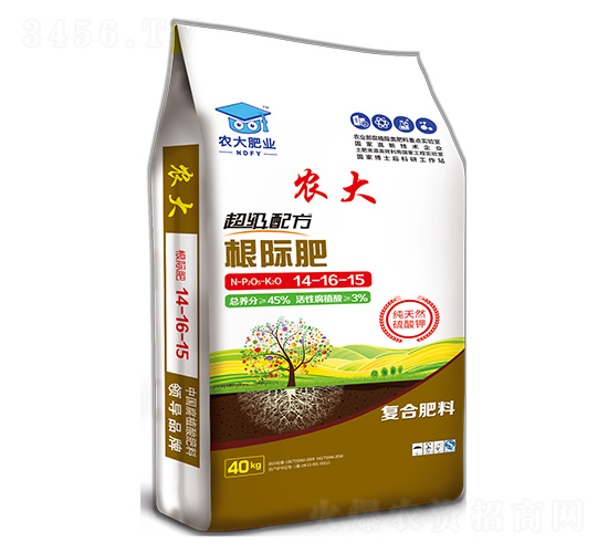 超級(jí)配方根際肥14-16-15-農(nóng)郵肥業(yè)