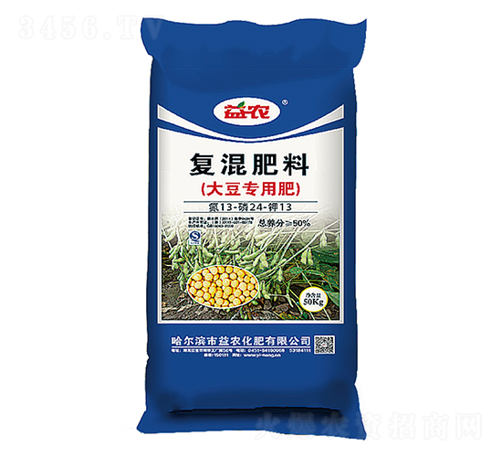 大豆專用復混肥料13-24-13-益農(nóng)化肥