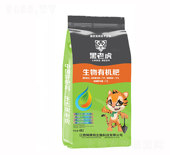 40kg生物有機肥-黑老虎-億佳農(nóng)肥業(yè)