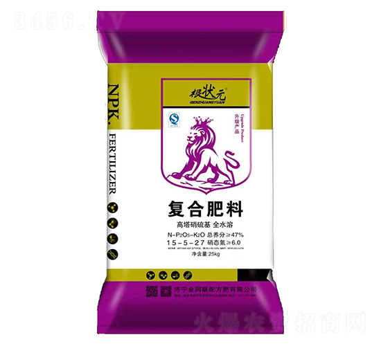 高塔硝硫基全水溶復(fù)合肥料15-5-27-根狀元-金網(wǎng)聯(lián)