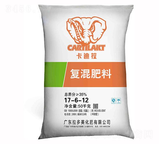尿氯基復混肥料17-6-12-卡迪拉