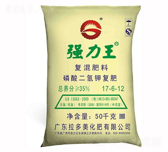 磷酸二氫鉀復(fù)肥17-6-12-強(qiáng)力王