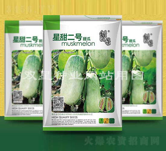 星甜二號(hào)-甜瓜種子-雙星種業(yè)