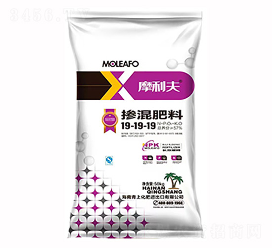 æ‘»æ··è‚¥æ–™19-19-19-æ‘©åˆ©å¤«-é’ä¸ŠåŒ–è‚¥