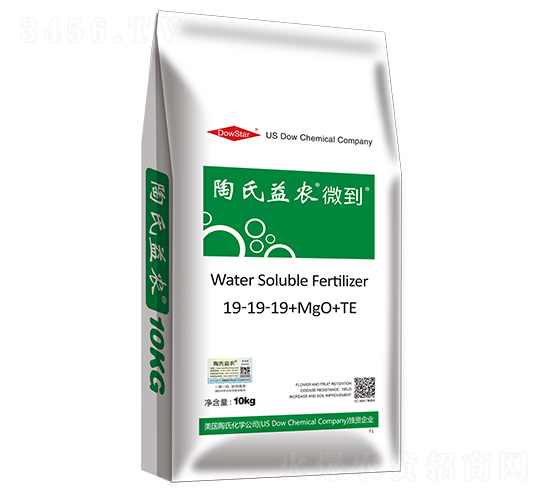 大量元素水溶肥料19-19-19+MgO+TE-微到-陶氏益農(nóng)