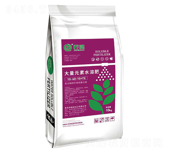 大量元素水溶肥10-40-10+TE-喬健