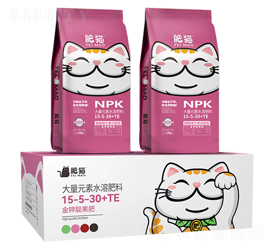 金鉀靚果肥15-5-30+TE-肥貓農業(yè)