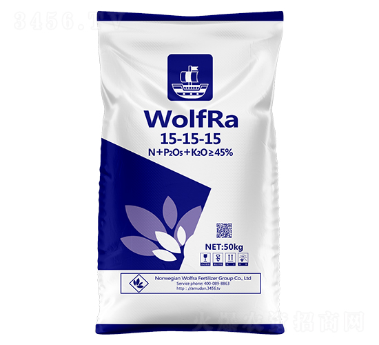 硫酸鉀型復合肥料15-15-15-狼苒