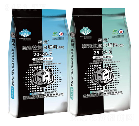 小麥專用穩(wěn)定性復合肥料(3型)-萌虎-氮能生物
