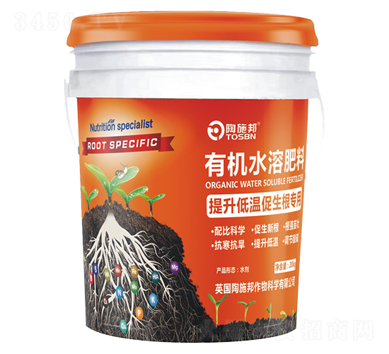 提升低溫促生根專用有機水溶肥料-陶施邦