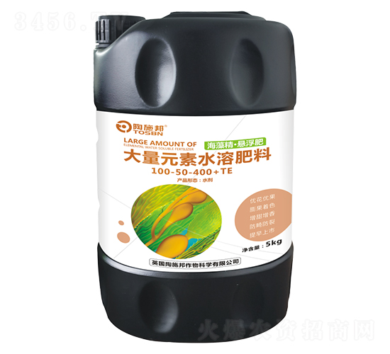 海藻·大量元素水溶肥料100-50-400+TE-陶施邦