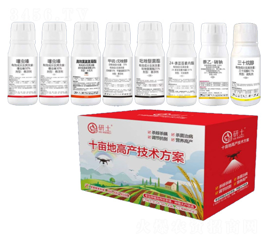 小麥?zhǔn)€地高產(chǎn)技術(shù)方案-研土生物