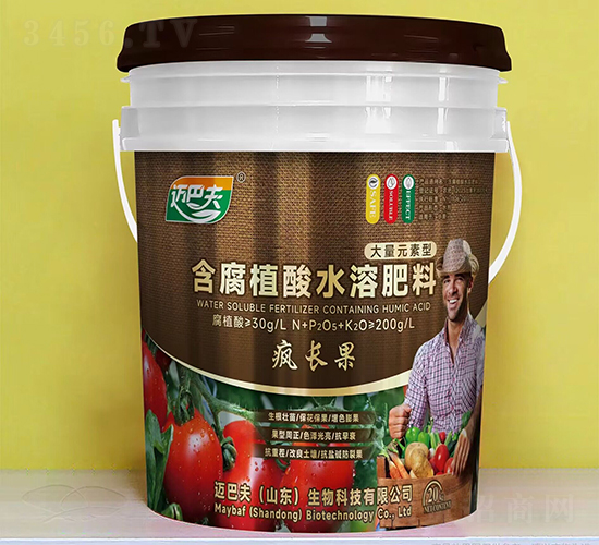 大量元素型含腐植酸水溶肥料-瘋長果-邁巴夫