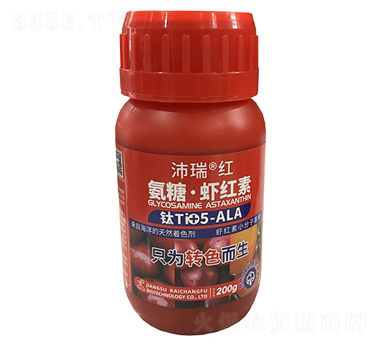 氨糖·蝦紅素200g-沛瑞紅-凱長(zhǎng)富生物